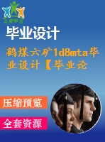 鶴煤六礦1d8mta畢業(yè)設計【畢業(yè)論文+綜合柱狀圖+采掘工程圖、煤層底板等高線圖+儲量圖+地形地質圖+煤層底板等高線圖等】