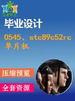 0545、stc89c52rc單片機實驗板使用手冊指導書